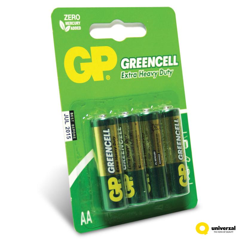 BATERIJE GP GREENCELL 4/1 R6 1.5V 15G-U4 