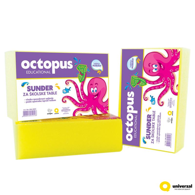 SUNĐER ZA ŠKOLSKU TABLU OCTOPUS  UNL-0003 