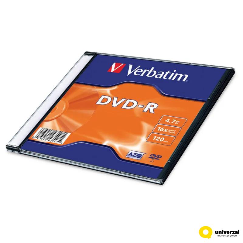 CD VERBATIM DVD-R 1/1 43547 