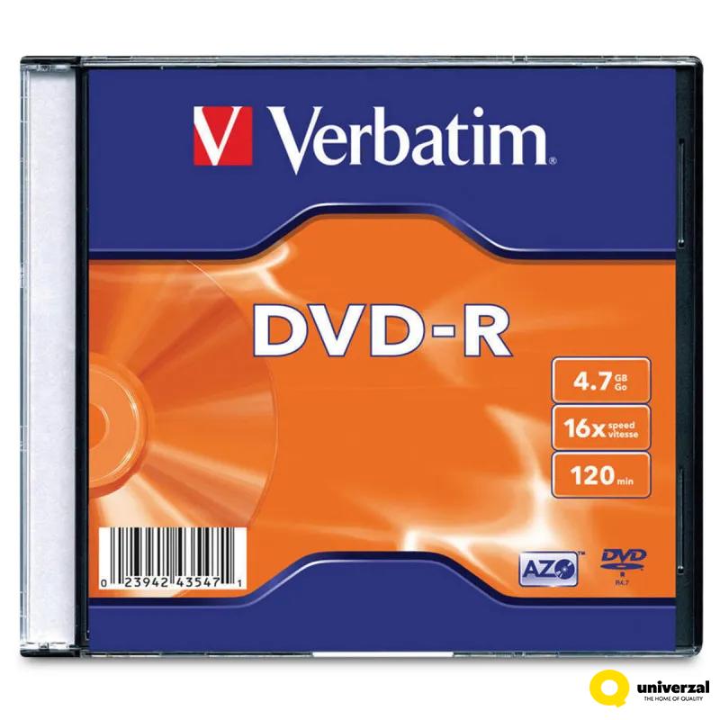 CD VERBATIM DVD-R 1/1 43547 