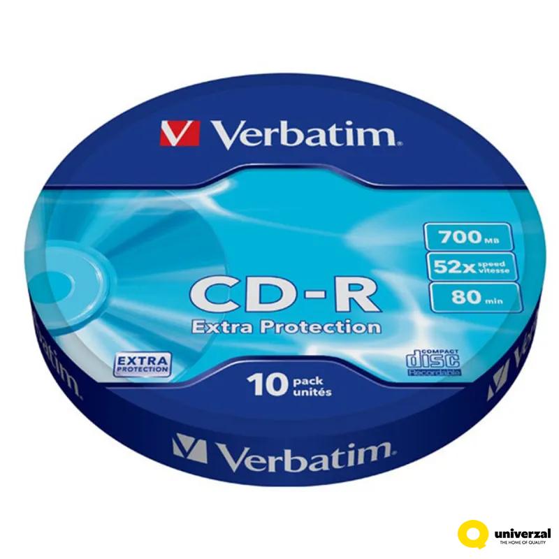 CD VERBATIM CD-R 10/1 43725 