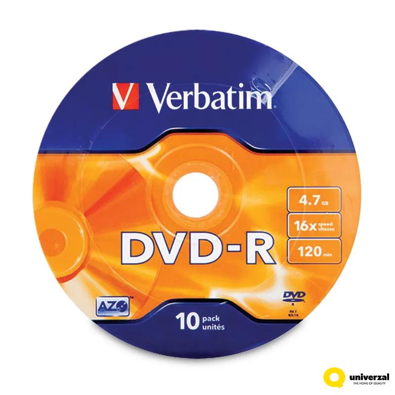 CD VERBATIM DVD-R 10/1 43729 