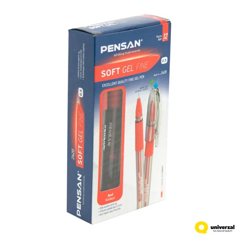 HEMIJSKA OLOVKA CRVENA 0.5mm PENSAN 2420 SOFT GEL 