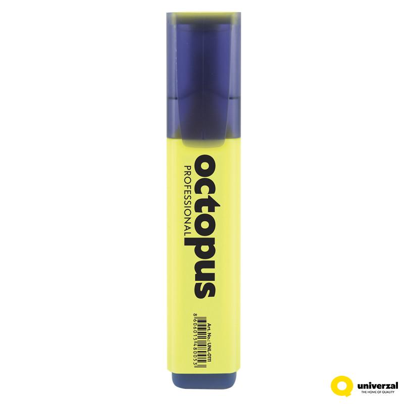 TEXT MARKER 4/1 FLUO OCTOPUS UNL-0639 