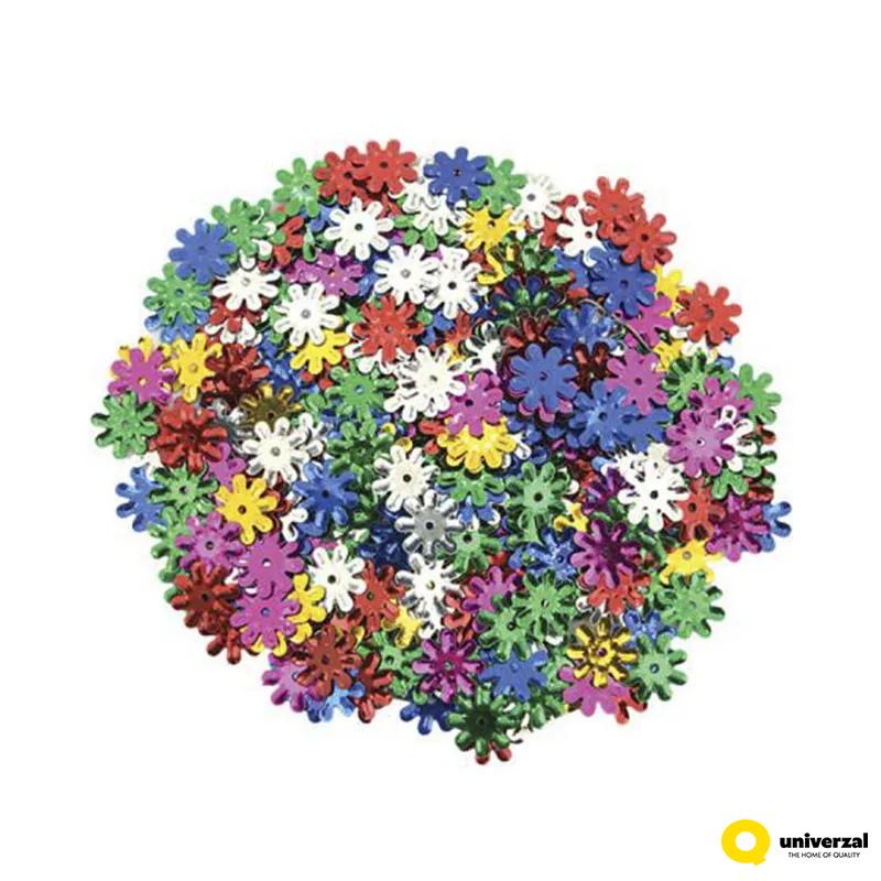 DEKORATIVNE KONFETE CVETIĆI 12X12mm 14g UNL-0842 