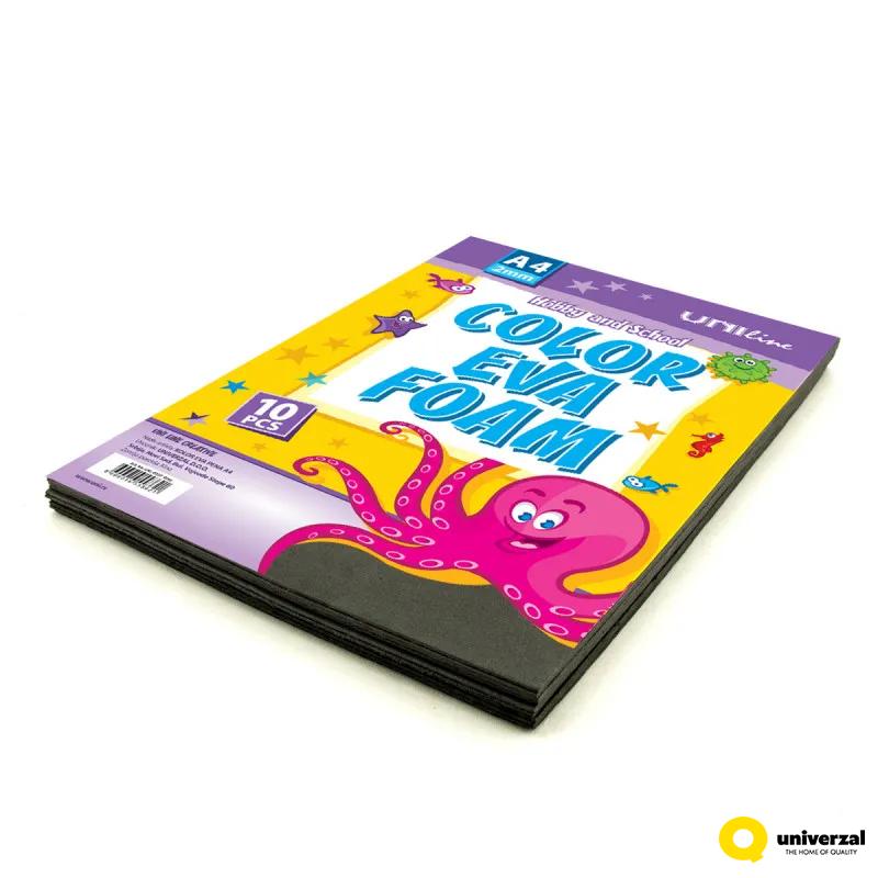 DEKORATIVNA GUMA A4 10/1 GREY UNL-0657 