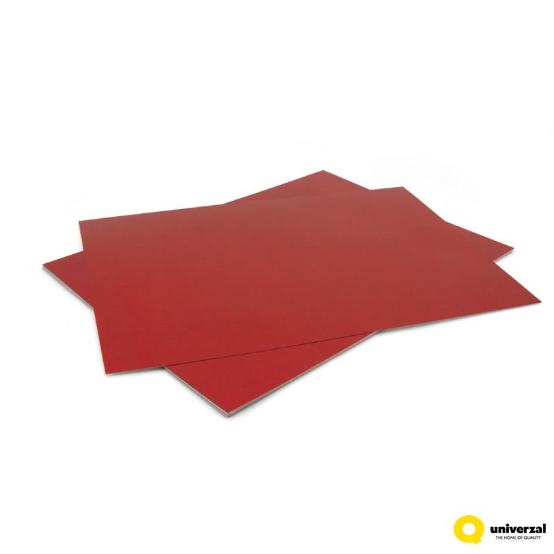 DEKORATIVNI KARTON METALIC RED 250g A4 10/1  UNL-0706 