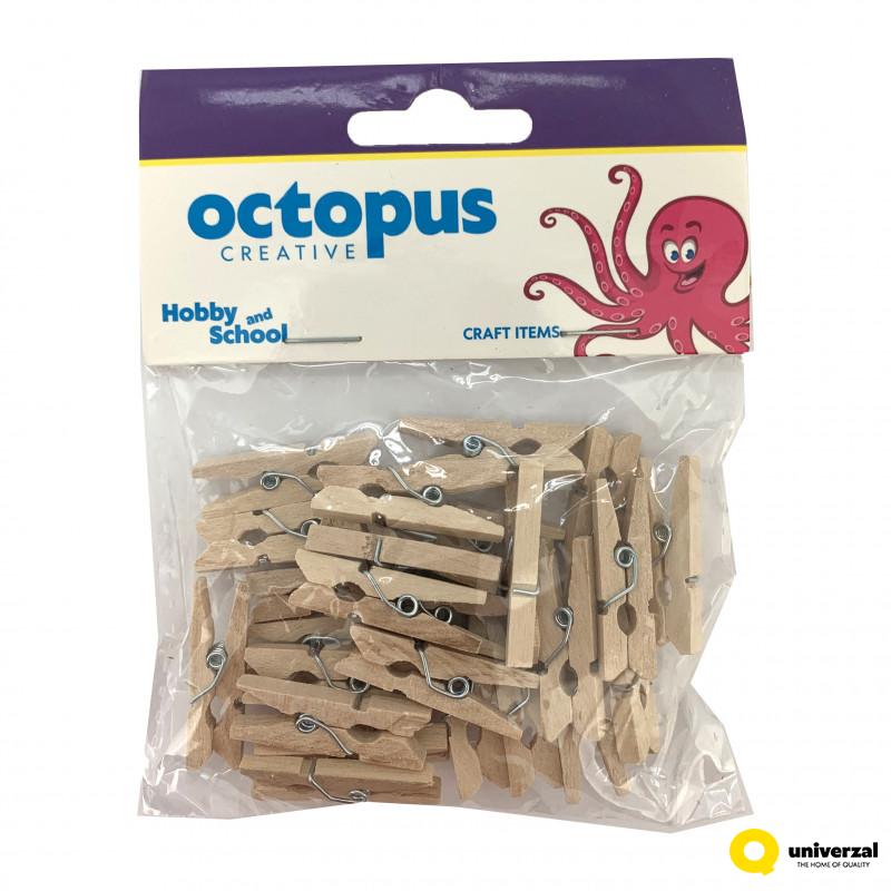 DEKORATIVNE ŠTIPALJKE 25/1 30x8mm UNL-1028 OCTOPUS 