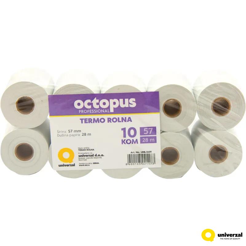 TERMO ROLNA 57mm 28m 10/1 OCTOPUS UNL-1609 