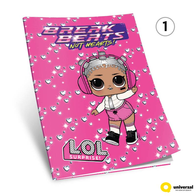 SVESKA A5 LATAJN 52L 80g LOL 