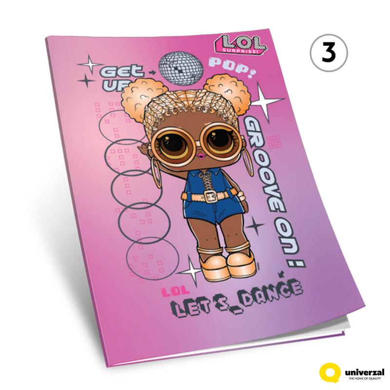 SVESKA A5 LATAJN 52L 80g LOL 