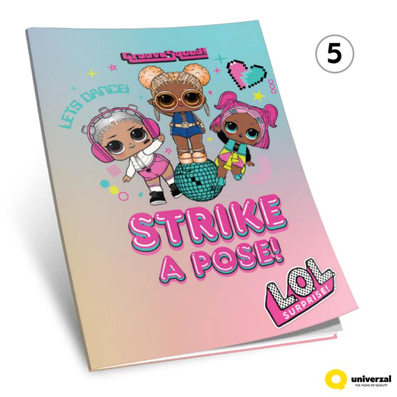 SVESKA A5 LATAJN 52L 80g LOL 