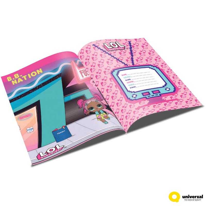 SVESKA A5 LATAJN 52L 80g LOL 