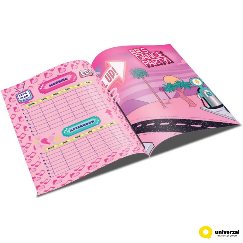 SVESKA A5 LATAJN 52L 80g LOL 