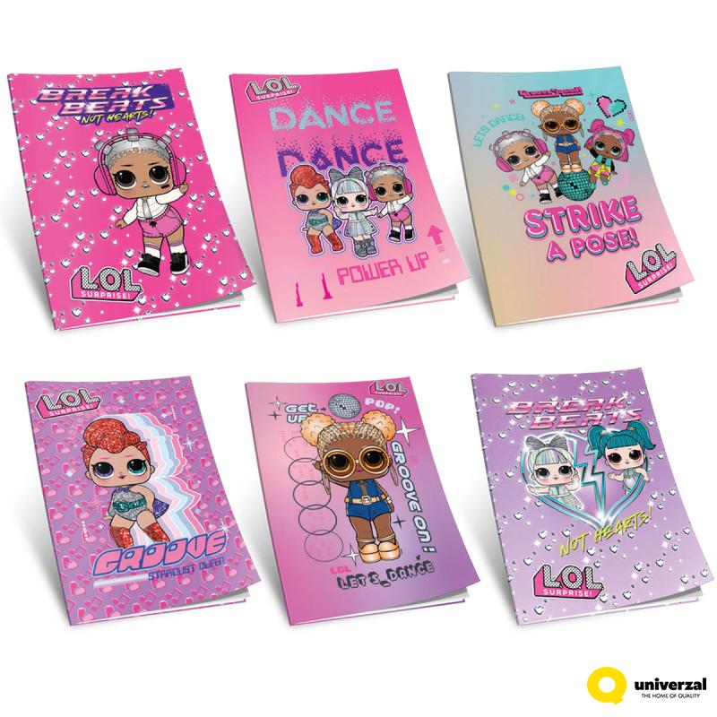 SVESKA A5 LATAJN 52L 80g LOL 