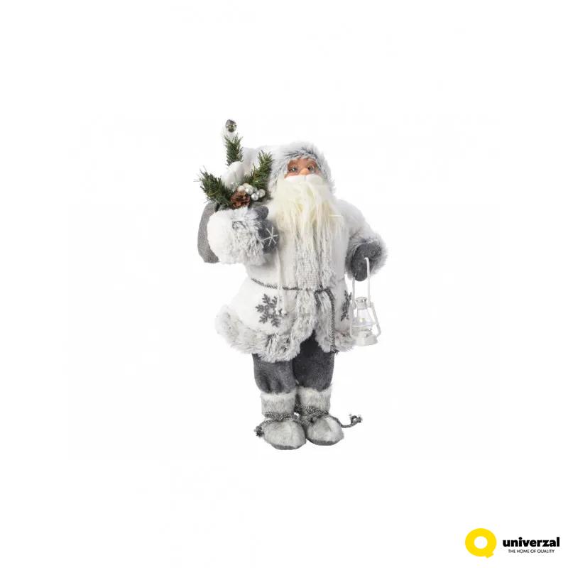 FIGURA NOVOGODIŠNJA DEDA MRAZ 45CM BELI 560154 