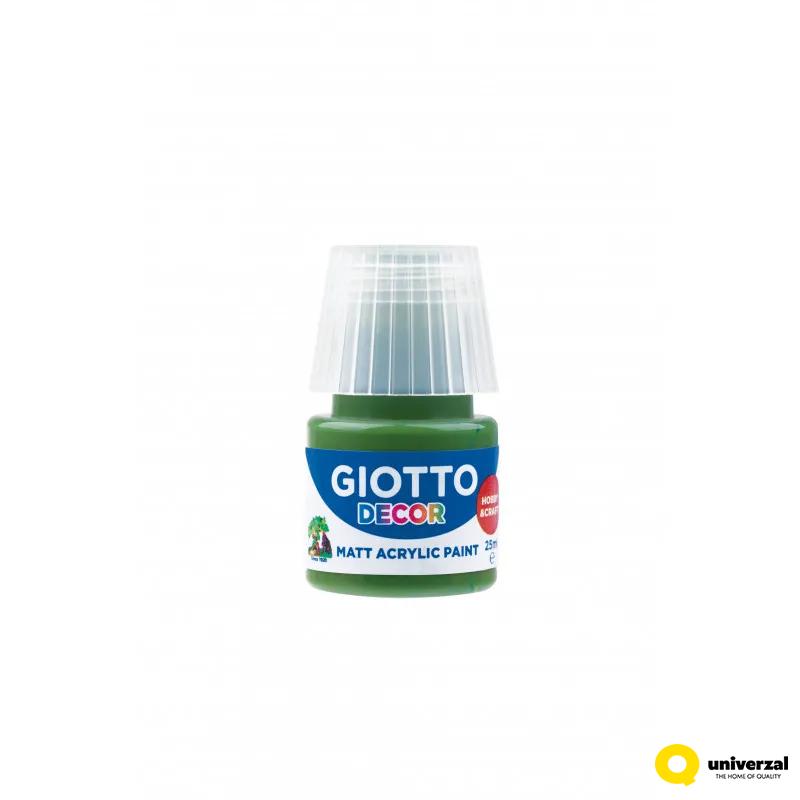 BOJA AKRILNA ZELENA FOREST 25ML GIOTTO DECOR 538113 