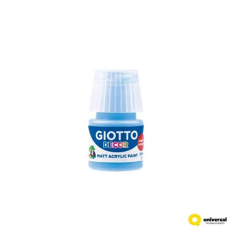 BOJA AKRILNA PLAVA SKY BLUE 25ML GIOTTO DECOR 538118 