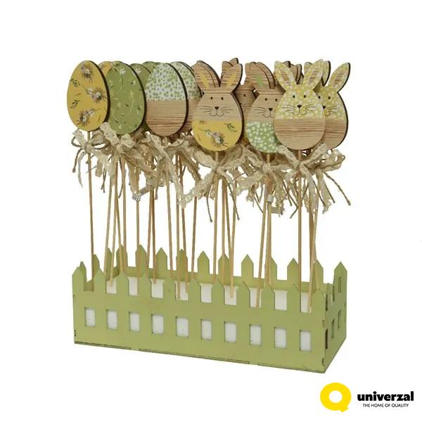 FIGURA USKRŠNJA NA ŠTAPIĆU DRVENA 30CM 80.3807 