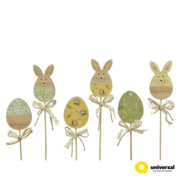 FIGURA USKRŠNJA NA ŠTAPIĆU DRVENA 30CM 80.3807 