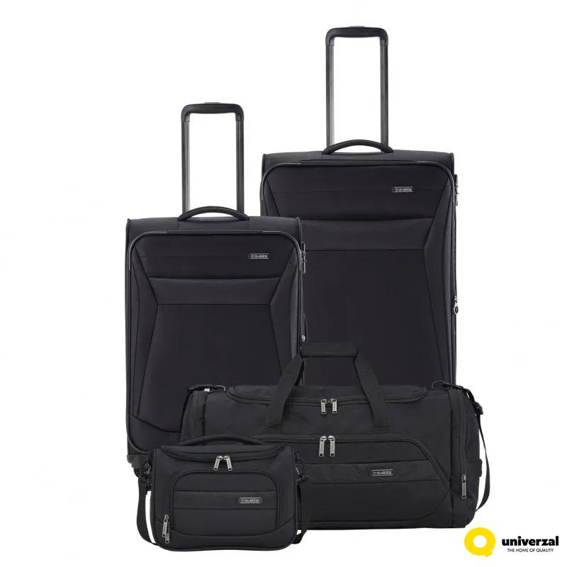 KOFER PUTNI 2/1 TRAVELITE+PUTNA TORBA+NESESER CHIOS 4W Lexp/M BLACK 080042 01 