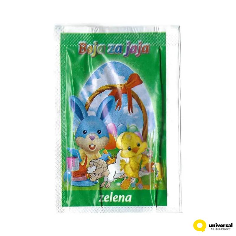 USKRŠNJA BOJA ZA JAJA ZELENA PAN GRAF 