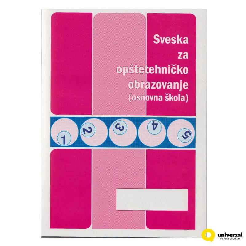 SVESKA A4 ZA OPŠTE TEHNIČKO OBRAZOVANJE 