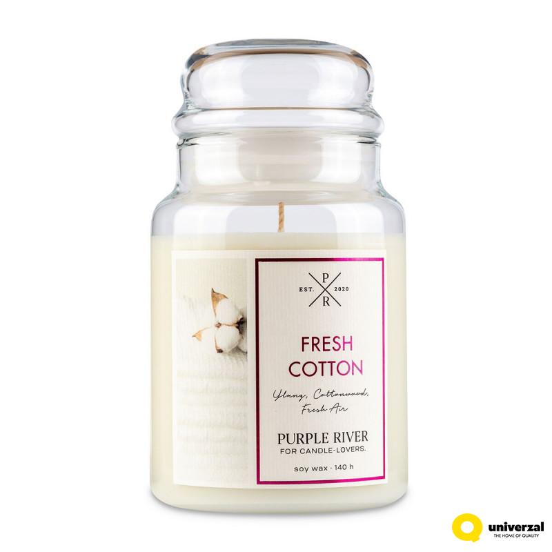 SVEĆA MIRISNA PURPLE RIVER FRESH COTTON 623g A1066 
