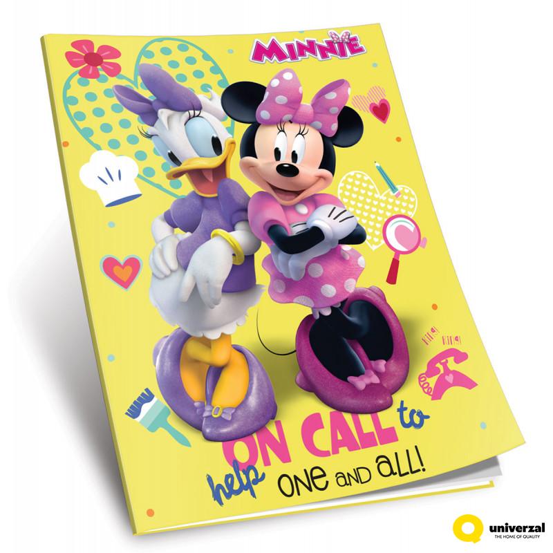 SVESKA A4 SITNI KARO 52L DISNEY 80gr 
