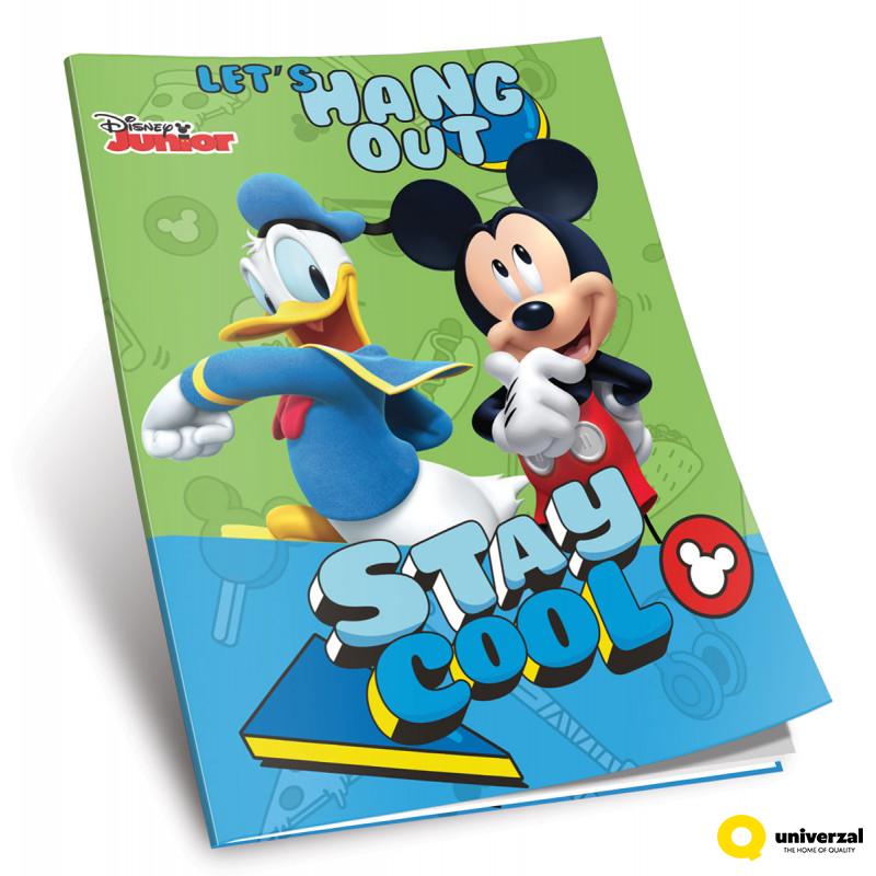 SVESKA A4 SITNI KARO 52L DISNEY 80gr 