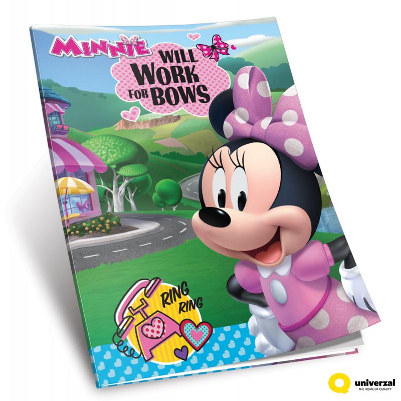 SVESKA A4 SITNI KARO 52L DISNEY 80gr 