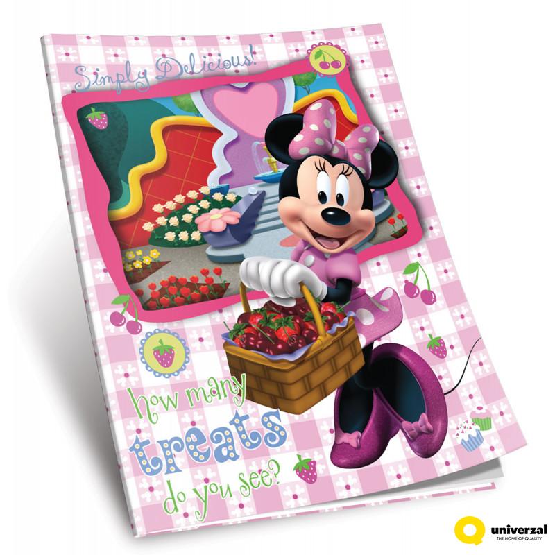 SVESKA A4 SITNI KARO 52L DISNEY 80gr 
