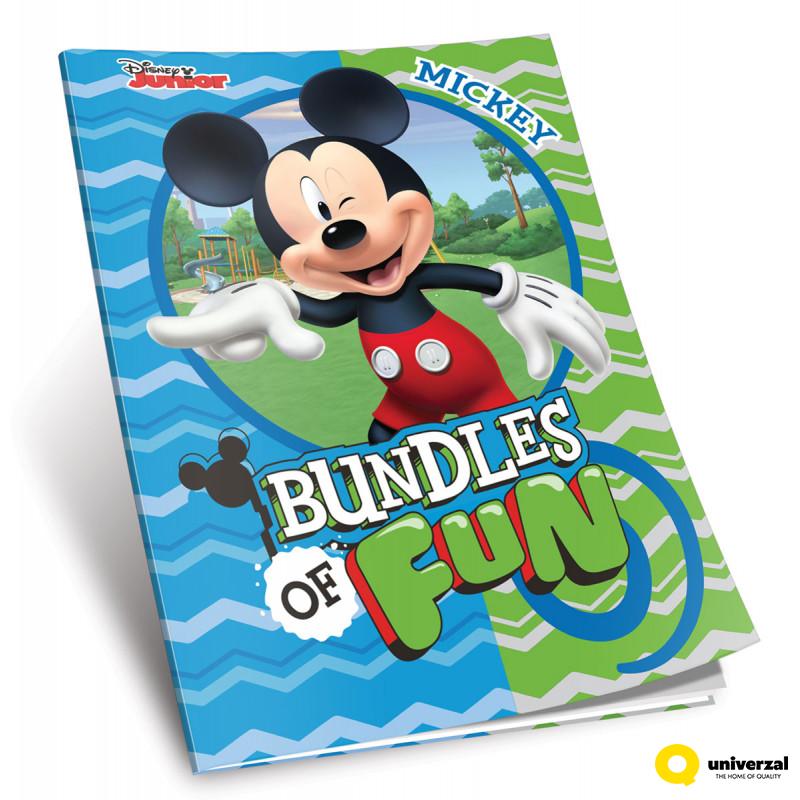 SVESKA A4 SITNI KARO 52L DISNEY 80gr 