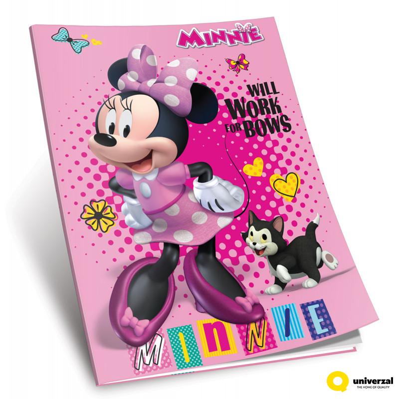 SVESKA A4 SITNI KARO 52L DISNEY 80gr 