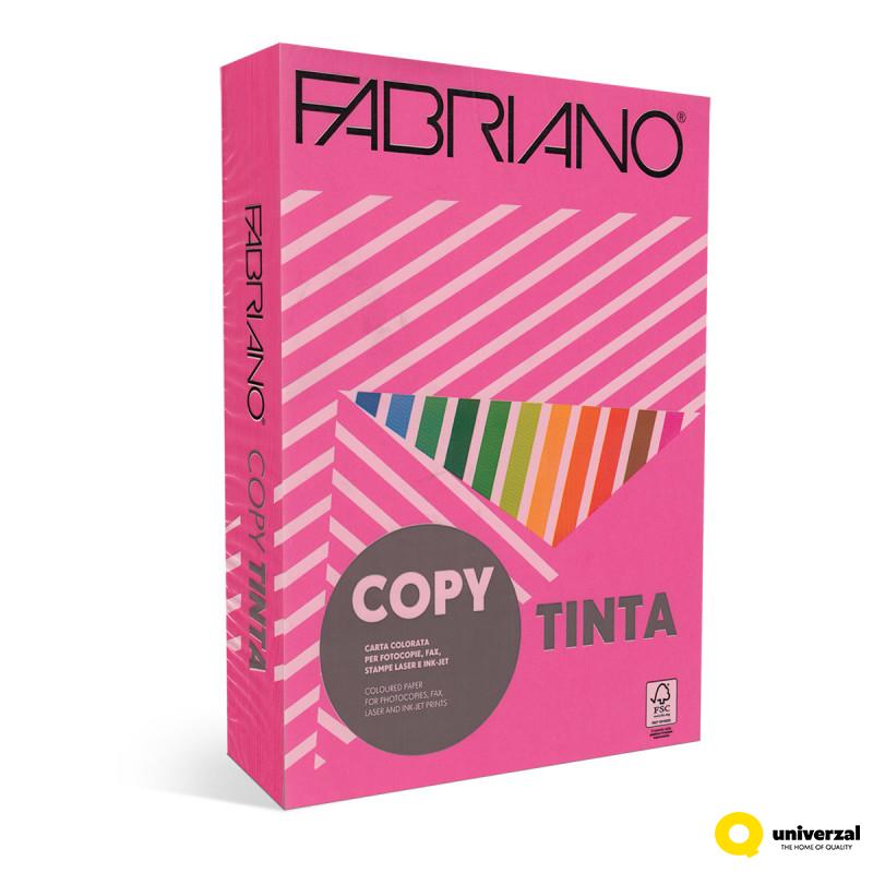 FOTOKOPIR PAPIR A4 FABRIANO ROZI NEON FUCSIA 500l 