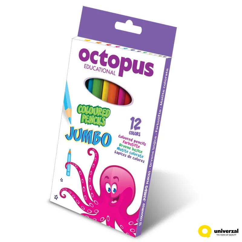 DRVENE BOJE 12/1 OCTOPUS JUMBO UNL-0105 