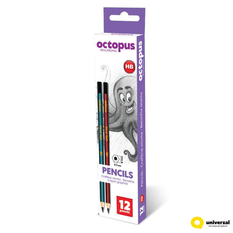 OLOVKA GRAFITNA HB 12/1 OCTOPUS UNL-0102 