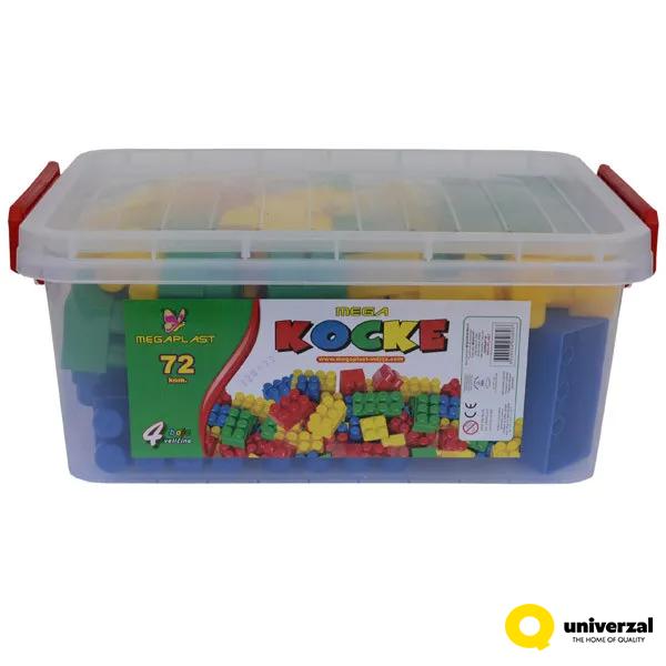 KOCKE 72 DELA U PVC KUTIJI MEGAPLAST 