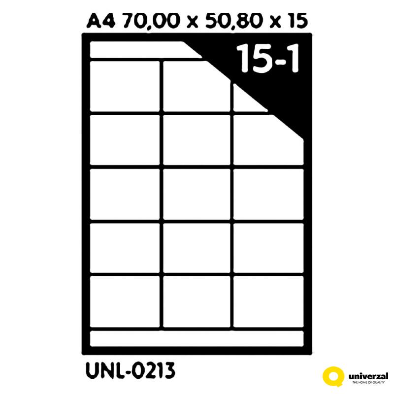 NALEPNICE A4 OCTOPUS 70X50.8 100/1 15 NALEPNICA UNL-0213 