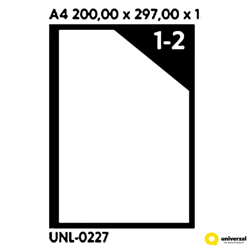 NALEPNICE A4 OCTOPUS 200X297 100/1 1 NALEPNICA UNL-0227 