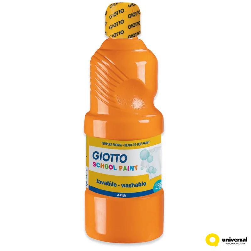 TEMPERA 500ml NARANDŽASTA GIOTTO 0535305 