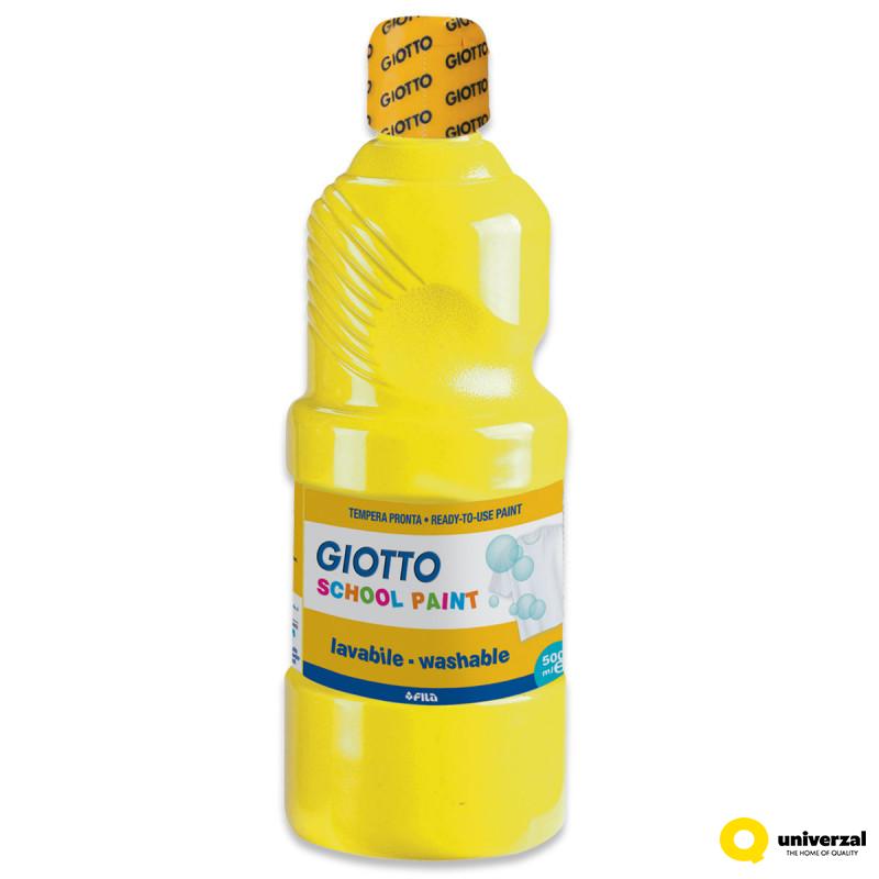 TEMPERA 500ml ŽUTA GIOTTO 0535302 