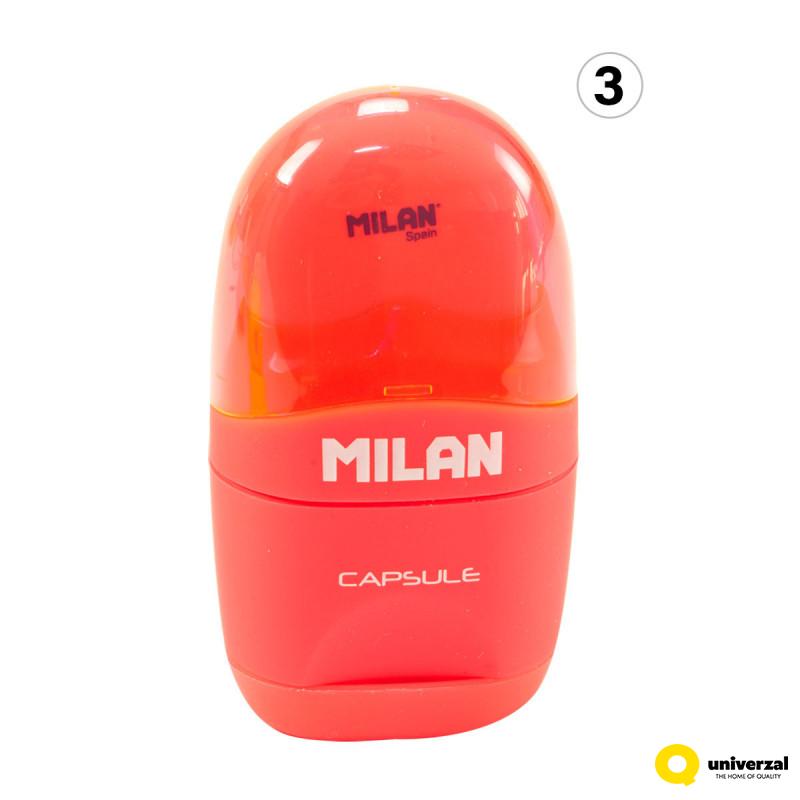 ZAREZAČ SA GUMICOM MILAN FLUO CAPSULE 4705116 