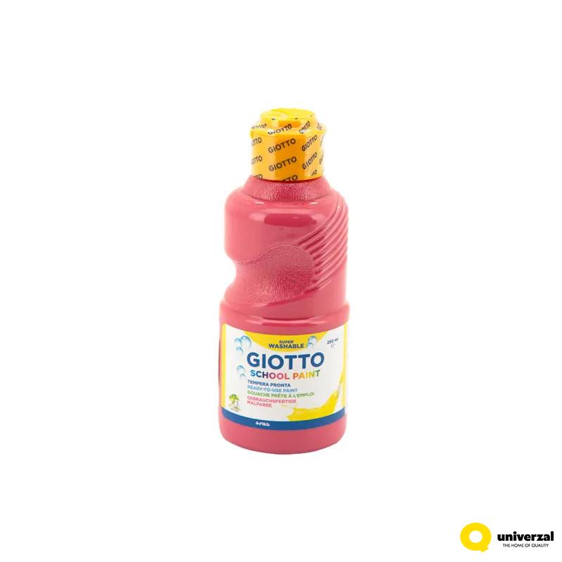 TEMPERA 250ml GIOTTO ROZA MAGENTA VODOPERIVA 530810 