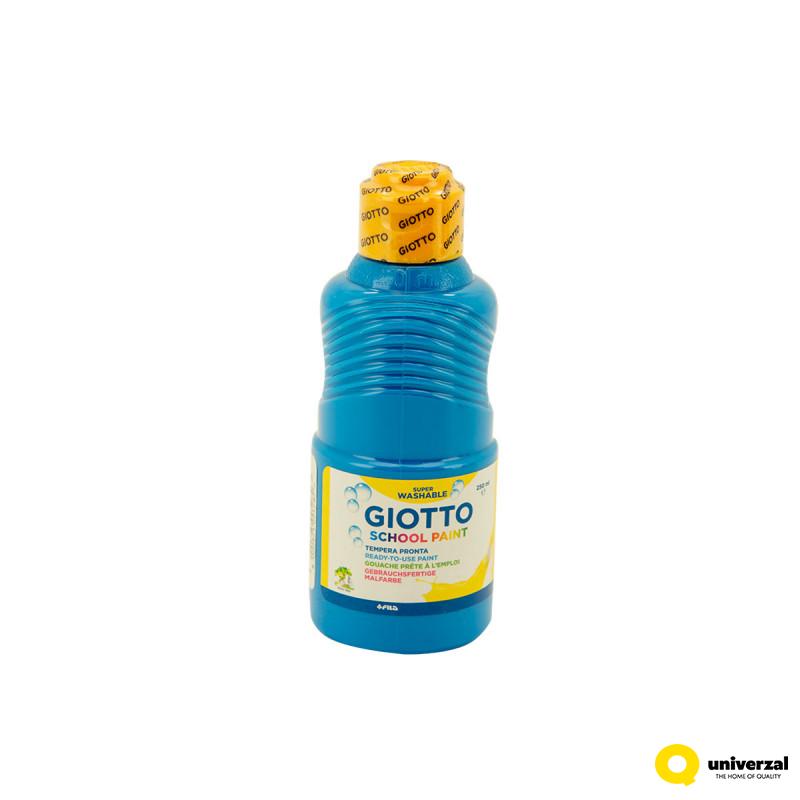 TEMPERA 250ml GIOTTO PLAVA VODOPERIVA 530815 