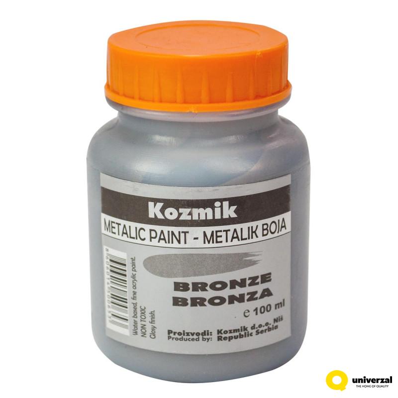 BOJA METALIK BRONZANA 100ml KOZMIK 