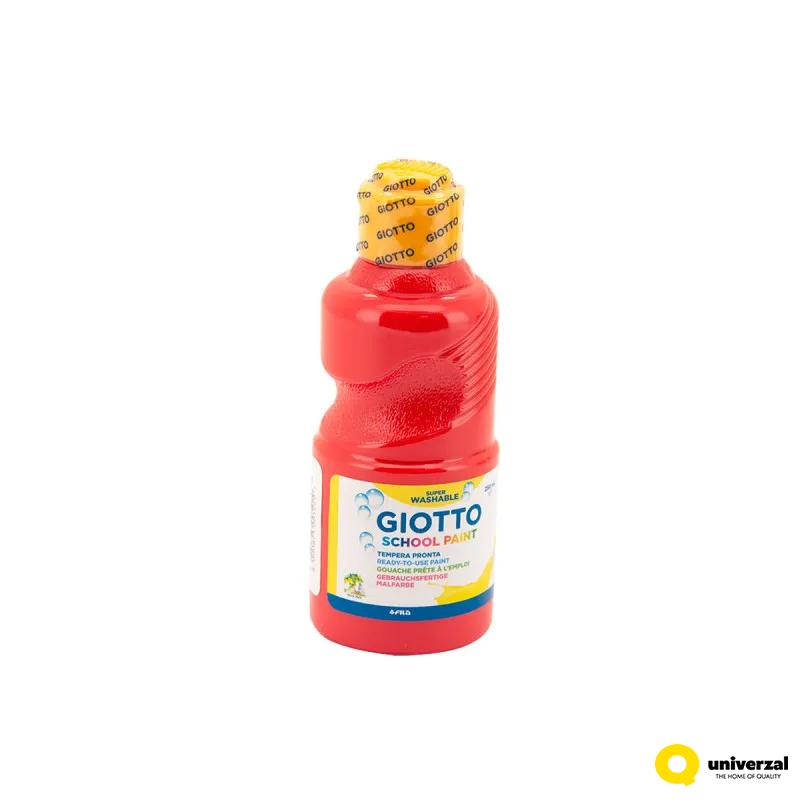 TEMPERA 250ml GIOTTO CRVENA SCARLET VODOPERIVA 530808 