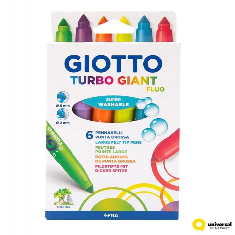 FLOMASTER 6/1 GIOTTO FLUO GIANT 0433000 