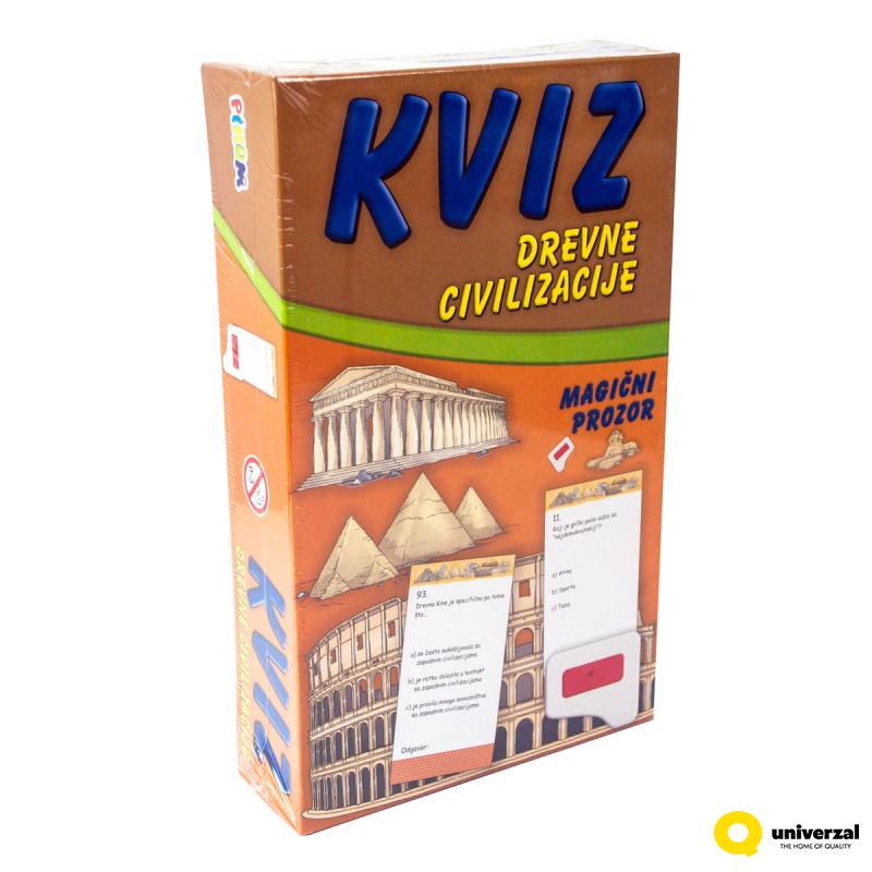 KVIZ DREVNE CIVILIZACIJE DRUŠTVENA IGRA NOVA PIKOM 