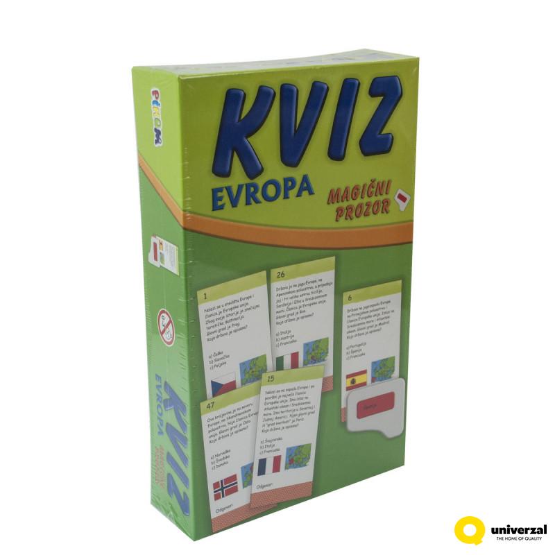 KVIZ EVROPA DRUŠTVENA IGRA NOVA 